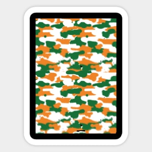 Ireland Camouflage Sticker